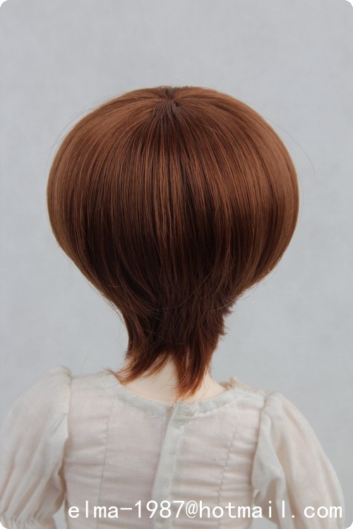 brown wig for bjd girl-short-03.jpg